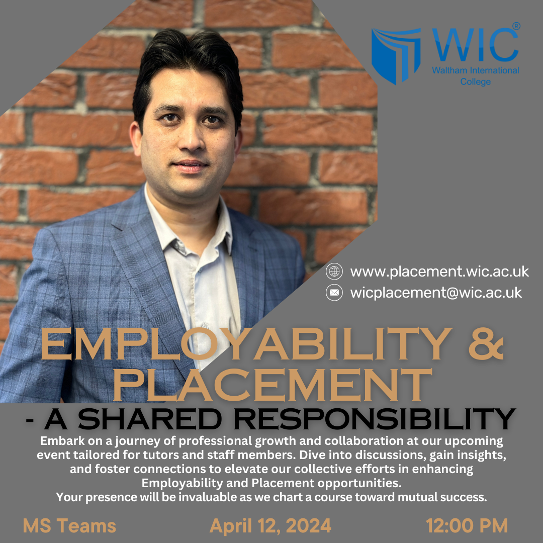 Employability and Placement - A Shared Responsibility
